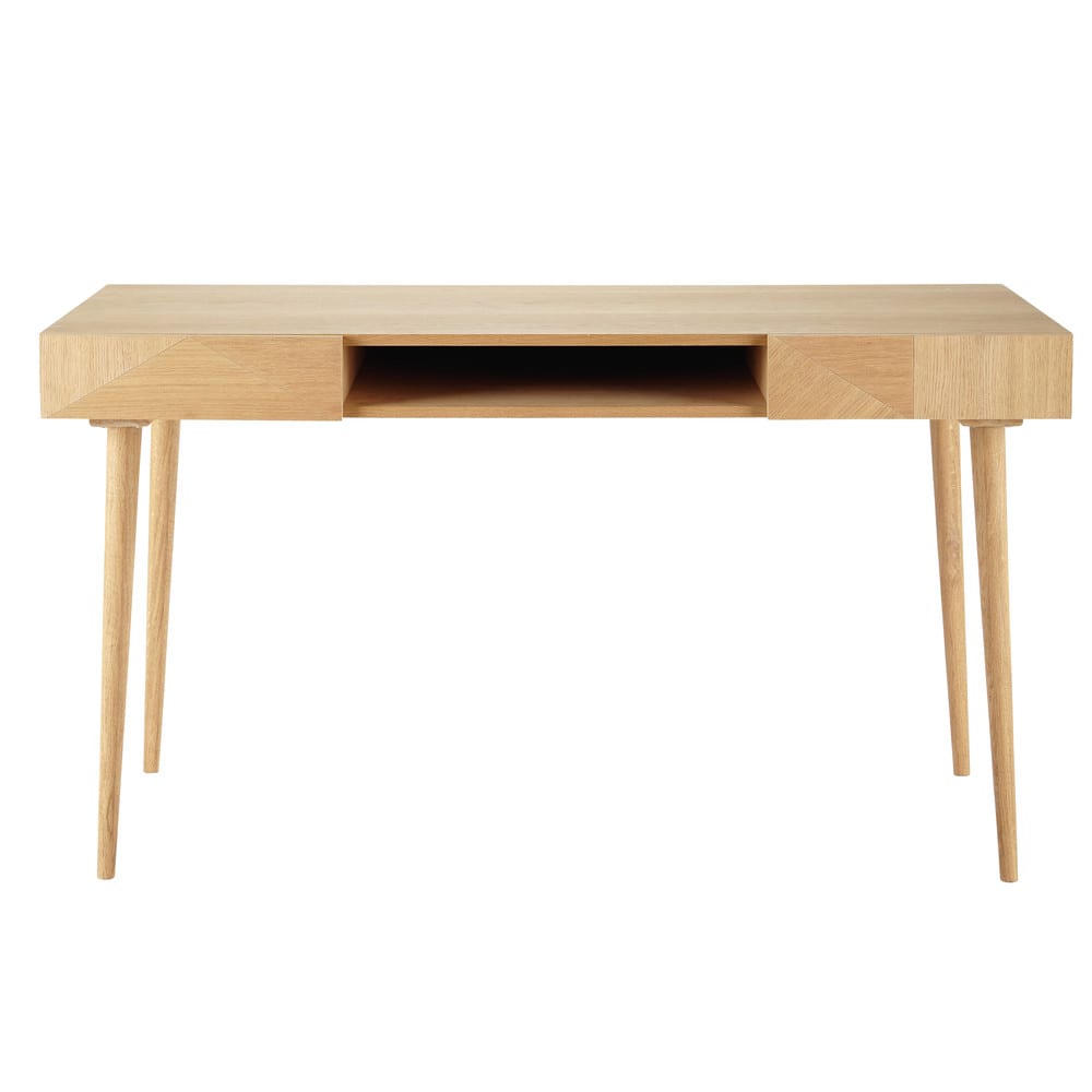 Wohnli Möbelsuche - Schreibtisch im Vintage-Stil mit 2 Schubladen