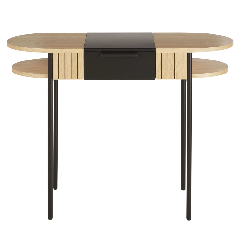 Wohnli Möbelsuche - Schreibtisch mit 1 Schublade für die gewerbliche Nutzung bicolor