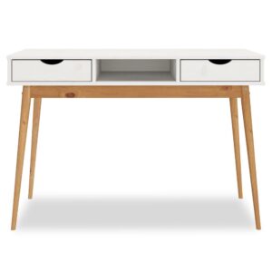 Wohnli Möbelsuche - Schreibtisch mit 2 Schubladen aus Massivholz