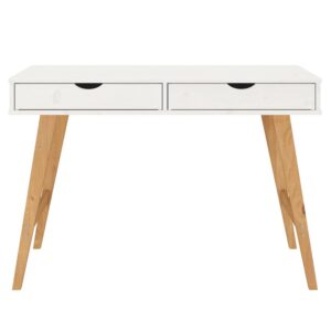 Wohnli Möbelsuche - Schreibtisch mit 2 Schubladen aus Massivholz