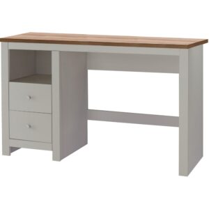 Wohnli Möbelsuche - Schreibtisch mit 2 Schubladen in Eichenoptik