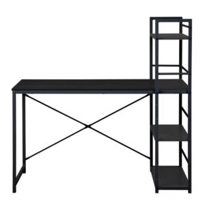 Wohnli Möbelsuche - Schreibtisch mit Ablage aus Holzfaser und Stahl