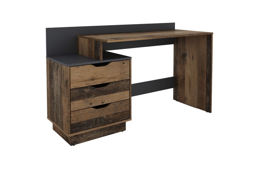 wohnli-moebel-suche-Schreibtisch-mit-Schubkaesten-beidseitig-montierbar-B-138-cm-braun Wohnli Möbelsuche - Schreibtisch mit Schubkästen beidseitig montierbar