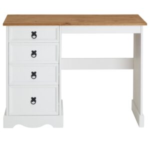 Wohnli Möbelsuche - Schreibtisch mit Schubladen aus massiver Kiefer