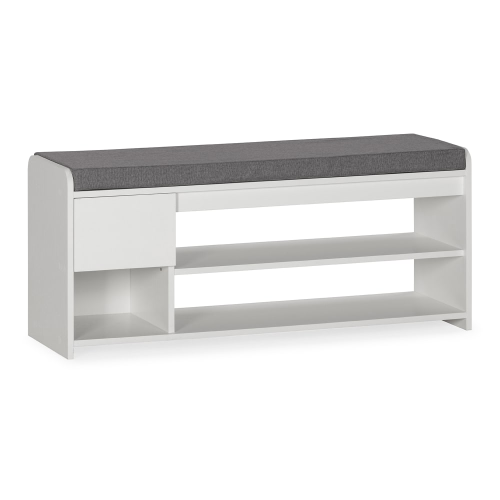 wohnli-moebel-suche-Schuhbank-farbe-Weiss-3-Loecher-und-1-Schublade Wohnli Möbelsuche - Schuhbank farbe Weiß 3 Löcher und 1 Schublade