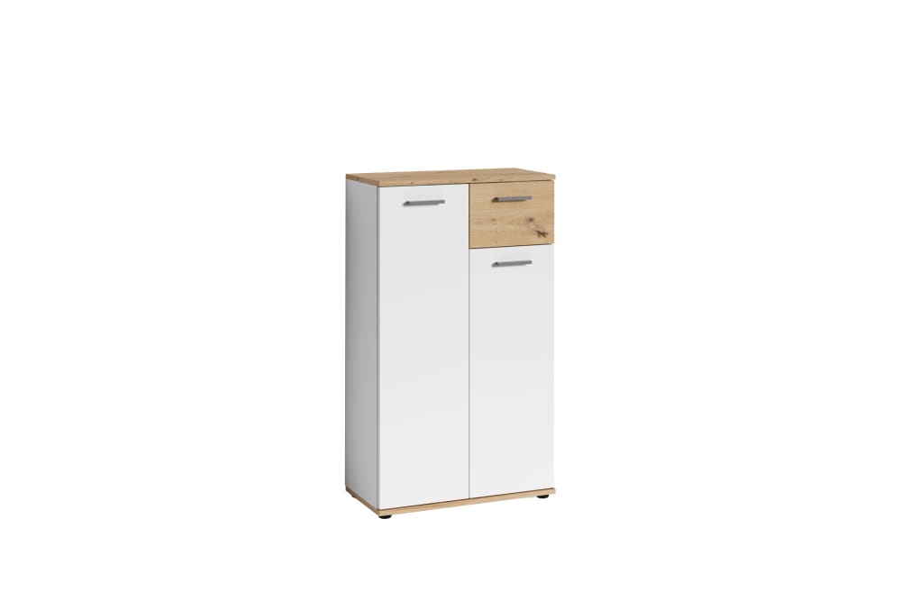wohnli-moebel-suche-Schuhkommode-mit-2-Tueren-1-Schublade-Breite-60cm-braun Wohnli Möbelsuche - Schuhkommode mit 2 Türen & 1 Schublade