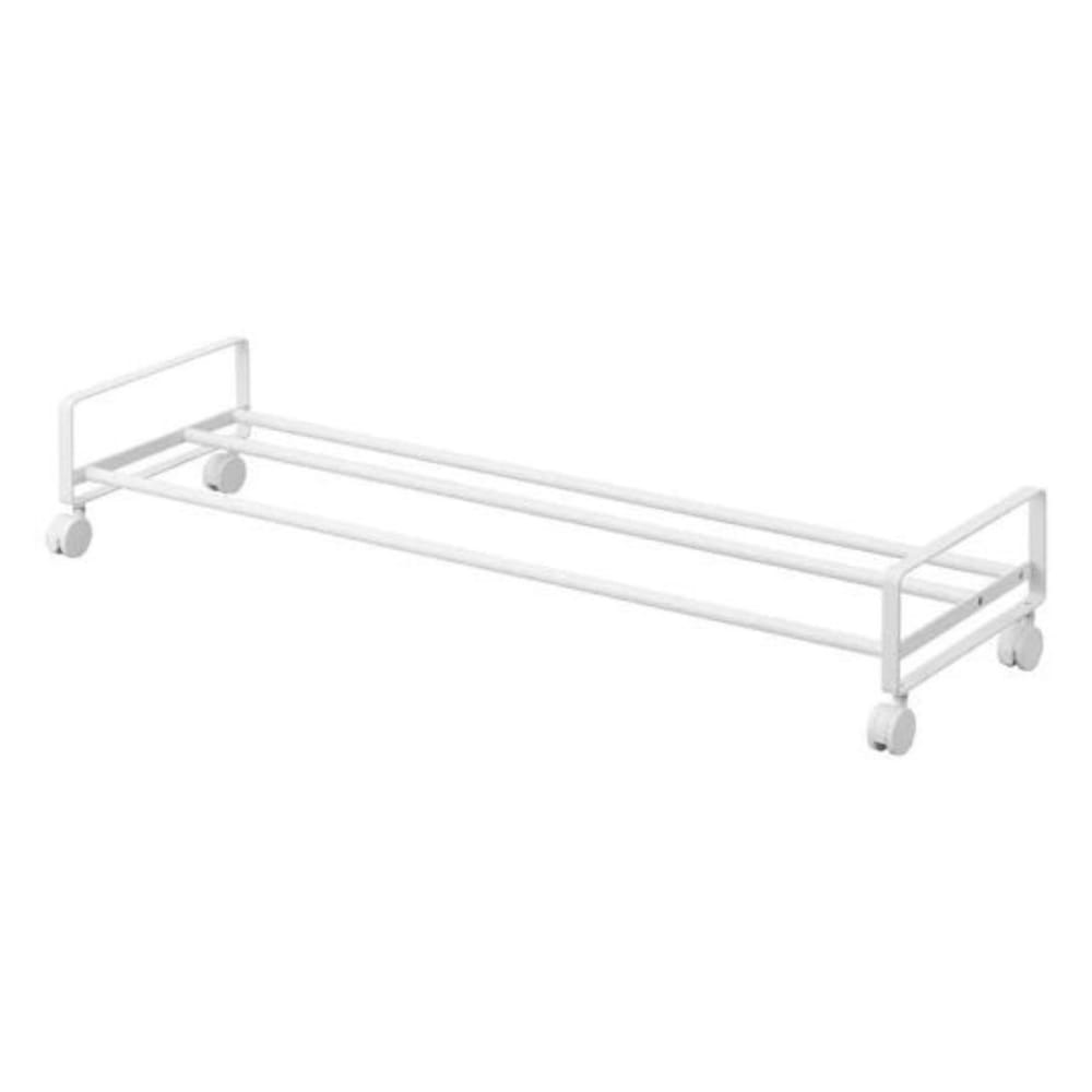 wohnli-moebel-suche-Schuhregal-auf-Rollen-L835-cm-TOWER-Weiss Wohnli Möbelsuche - Schuhregal auf Rollen L83