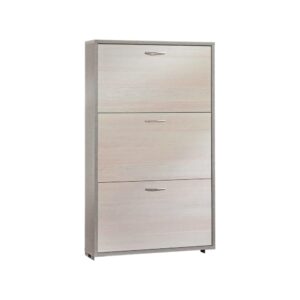 Wohnli Möbelsuche - Schuhregal in Lärchenholzoptik