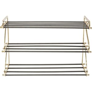 Wohnli Möbelsuche - Schuhregal mit 3 Ebenen aus Stahl