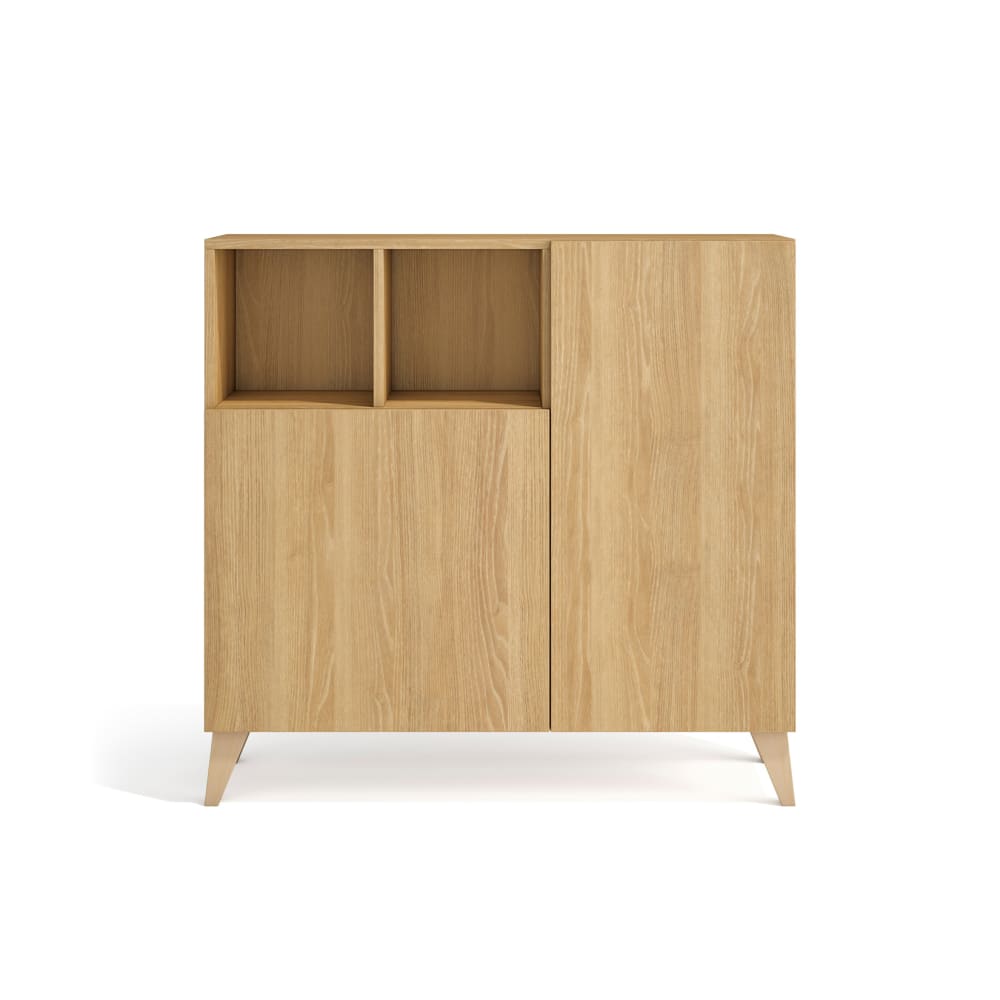 Wohnli Möbelsuche - Schuhschrank Melamin Goldene Eiche 87×90×27?cm