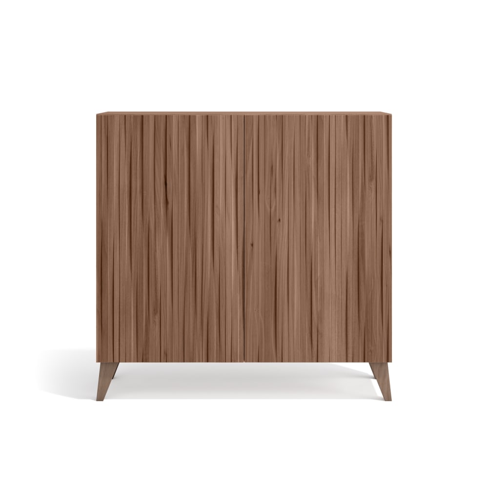 wohnli-moebel-suche-Schuhschrank-Melamin-Nussbaum-Tueren-Lattenoptik-Nussbaum-87x90x27cm Wohnli Möbelsuche - Schuhschrank Melamin Nussbaum Türen Lattenoptik Nussbaum 87x90x27cm