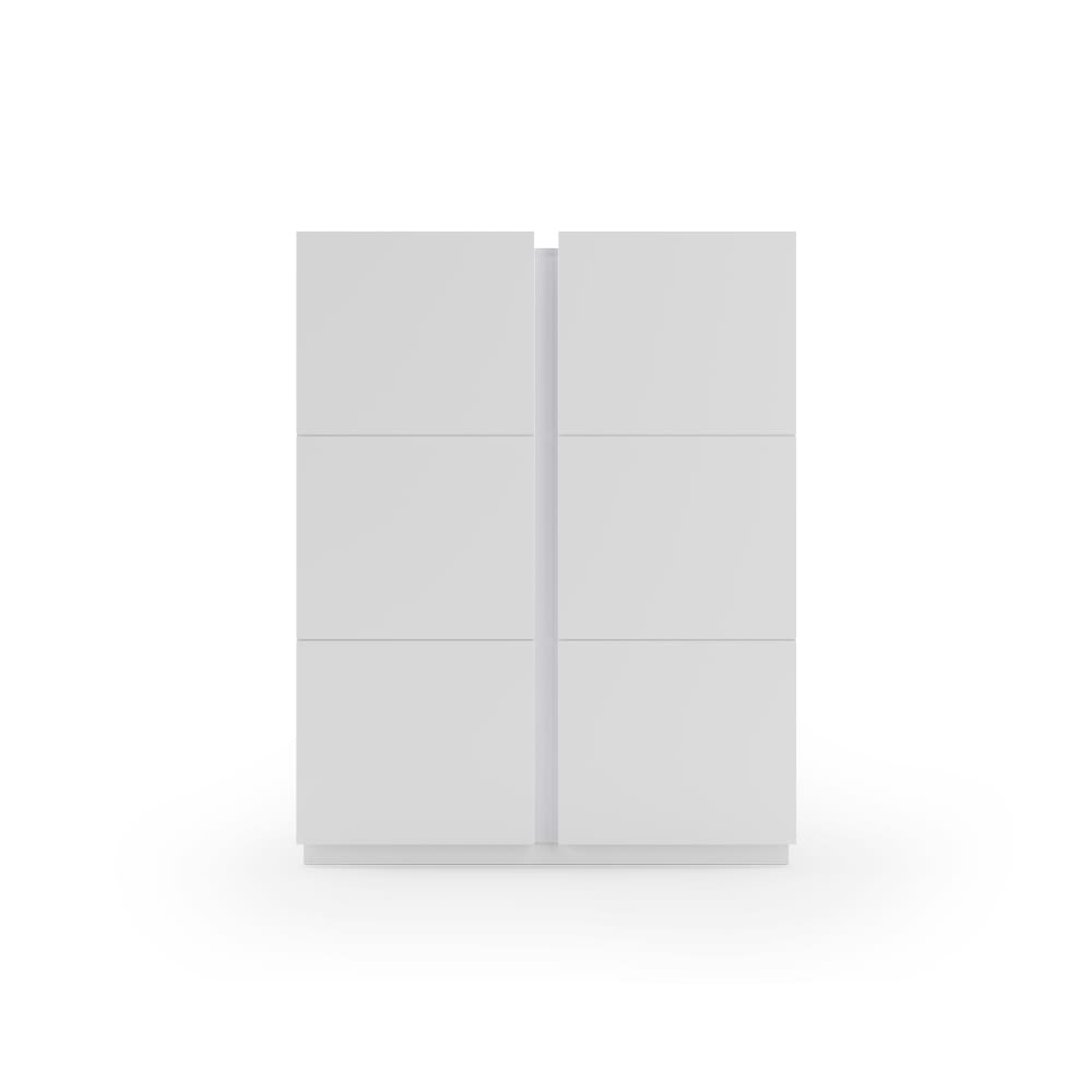 wohnli-moebel-suche-Schuhschrank-aus-Melamin-in-Weiss-122x95x35-cm Wohnli Möbelsuche - Schuhschrank aus Melamin in Weiß 122x95x35 cm