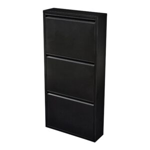 Wohnli Möbelsuche - Schuhschrank aus Metall 104 x 50 x 15 cm