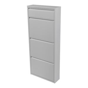 Wohnli Möbelsuche - Schuhschrank aus Metall 118 x 50 x 15 cm