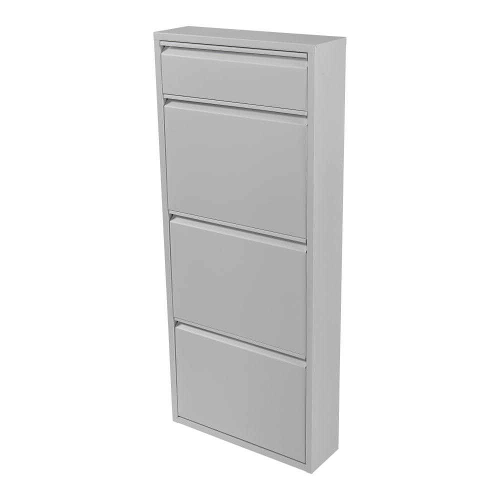 Wohnli Möbelsuche - Schuhschrank aus Metall 118 x 50 x 15 cm