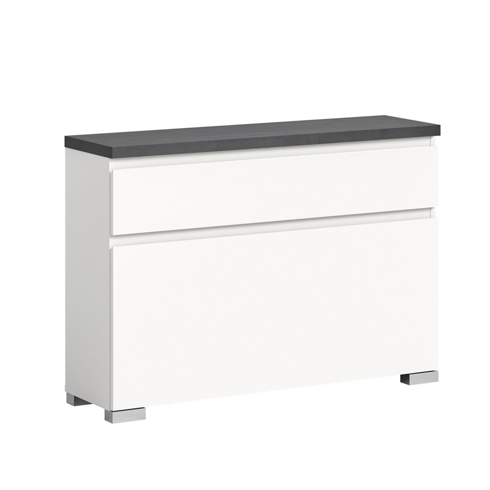 wohnli-moebel-suche-Schuhschrank-aus-Spanplatte-95x67x27-cm-weiss Wohnli Möbelsuche - Schuhschrank aus Spanplatte