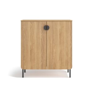 Wohnli Möbelsuche - Schuhschrank goldene Eiche 90×80×34?cm