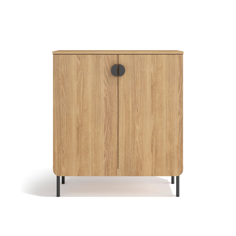 Wohnli Möbelsuche - Schuhschrank goldene Eiche 90×80×34?cm