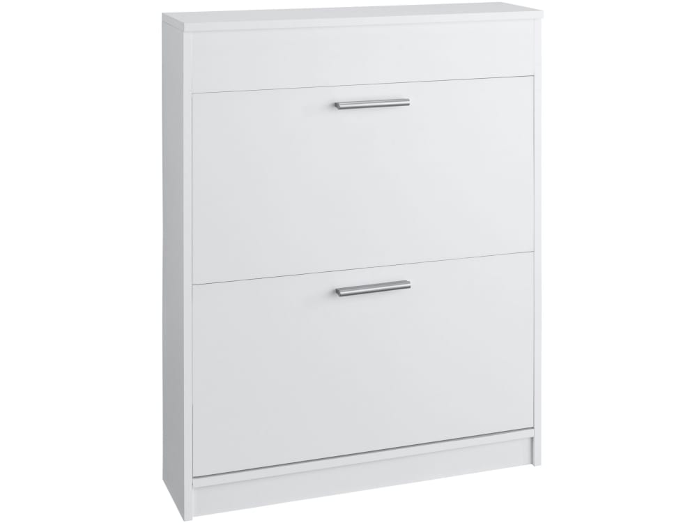 wohnli-moebel-suche-Schuhschrank-mit-2-Kipptueren-in-Holzoptik-weiss Wohnli Möbelsuche - Schuhschrank mit 2 Kipptüren in Holzoptik