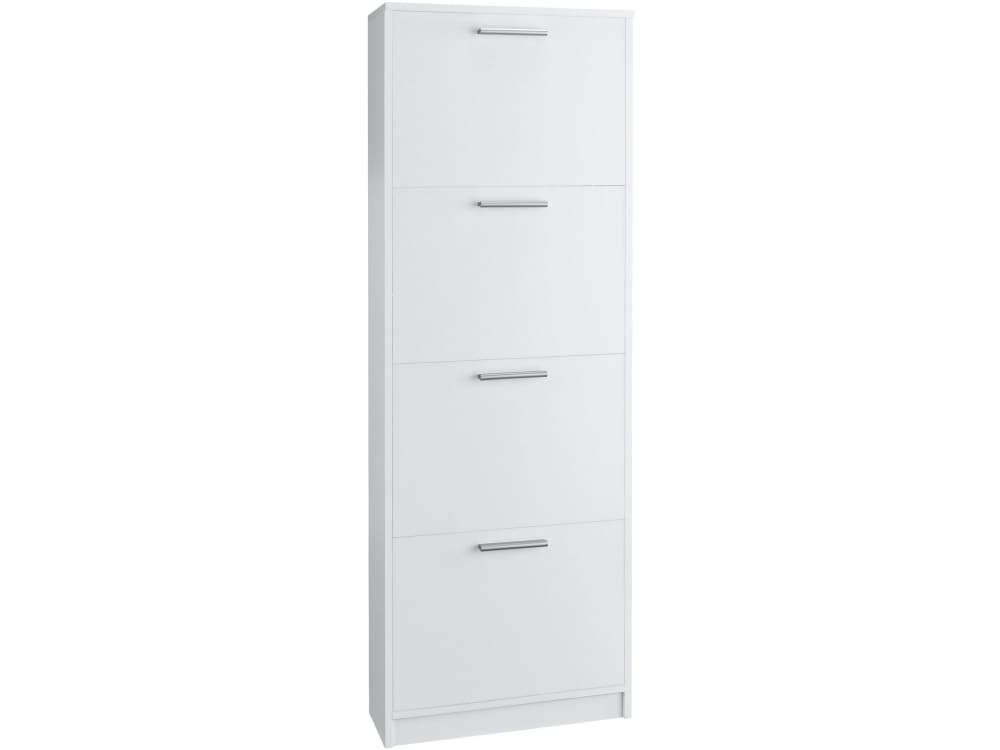 wohnli-moebel-suche-Schuhschrank-mit-4-Kipptueren-weiss Wohnli Möbelsuche - Schuhschrank mit 4 Kipptüren