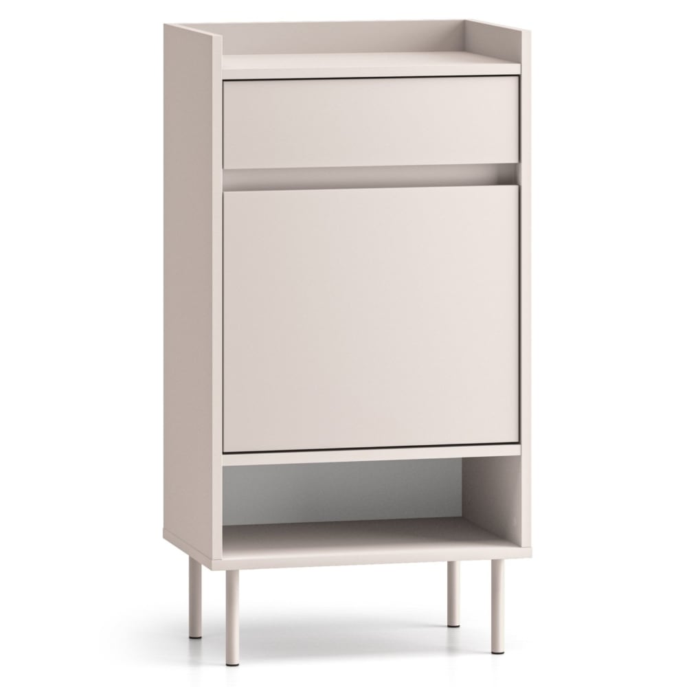 wohnli-moebel-suche-Schuhschrank-mit-Faechern-und-Schublade-Kaschmirgrau-50-cm Wohnli Möbelsuche - Schuhschrank mit Fächern und Schublade