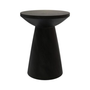 Wohnli Möbelsuche - Schwarzer Beistelltisch aus Suar-Holz