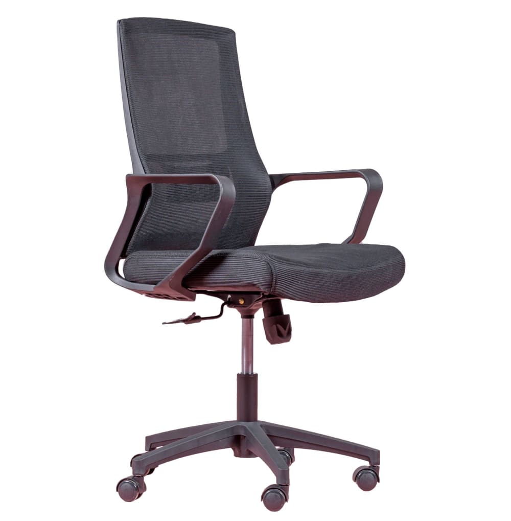 wohnli-moebel-suche-Schwarzer-ergonomischer-Buerostuhl-schwarz Wohnli Möbelsuche - Schwarzer ergonomischer Bürostuhl