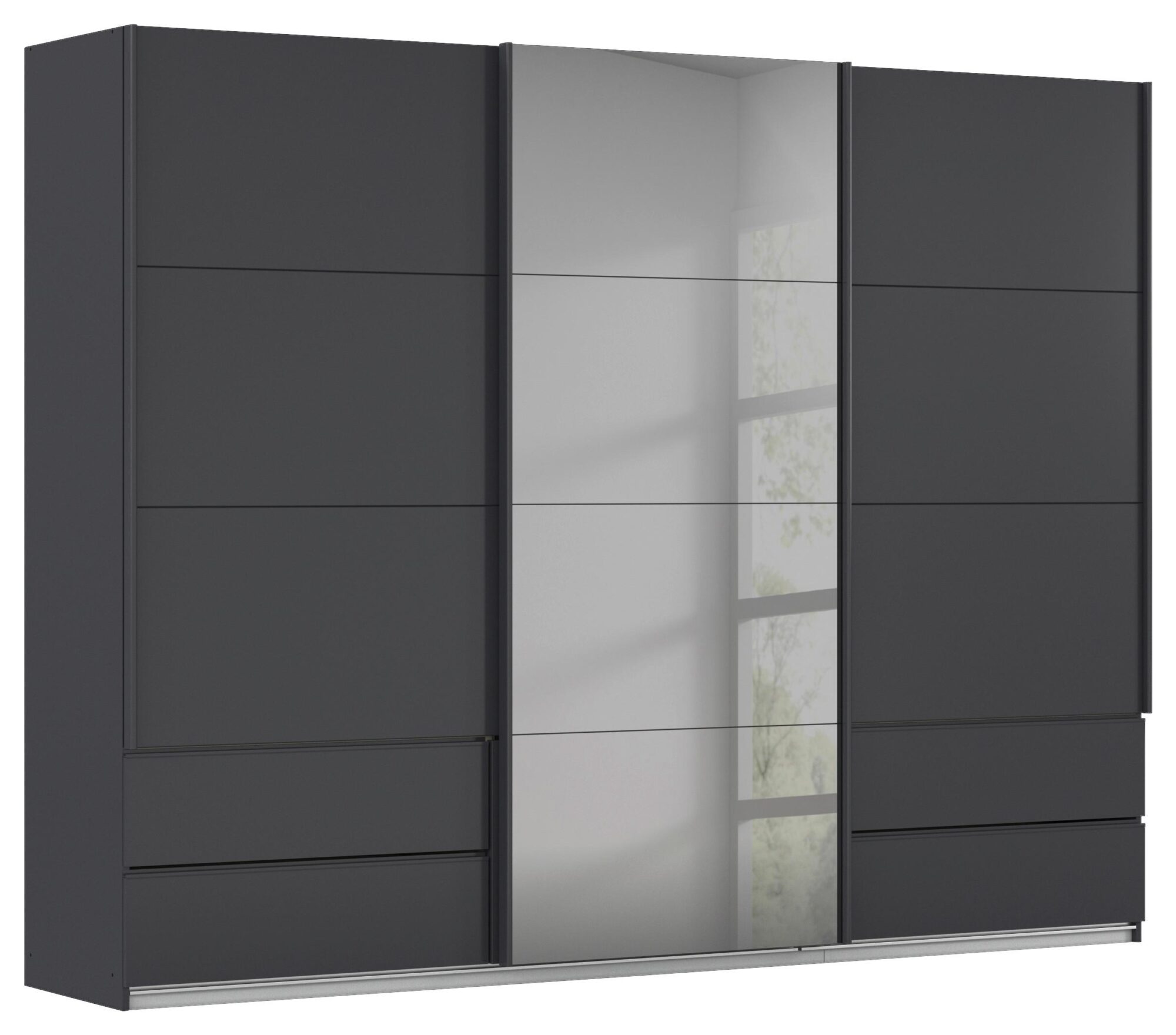 wohnli-moebel-suche-Schwebetuerenschrank-Elara-in-Grau Wohnli Möbelsuche - Schwebetürenschrank Elara in Grau