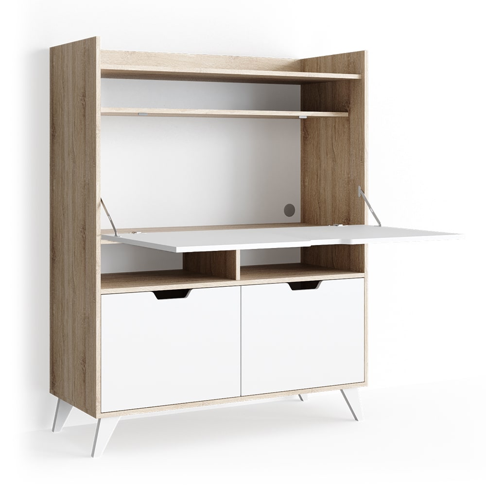 wohnli-moebel-suche-Sekretaer-Schreibtisch-Sonoma-110-x-140cm Wohnli Möbelsuche - Sekretär Schreibtisch