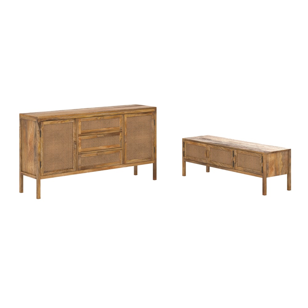 Wohnli Möbelsuche - Set Sideboard und TV-Möbel aus Holz