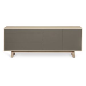 Wohnli Möbelsuche - Sideboard 2 Türen+3 Schubladen 200 cm aus Eschenholz