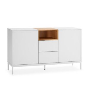 Wohnli Möbelsuche - Sideboard 2 türen 2 schubladen Weiß