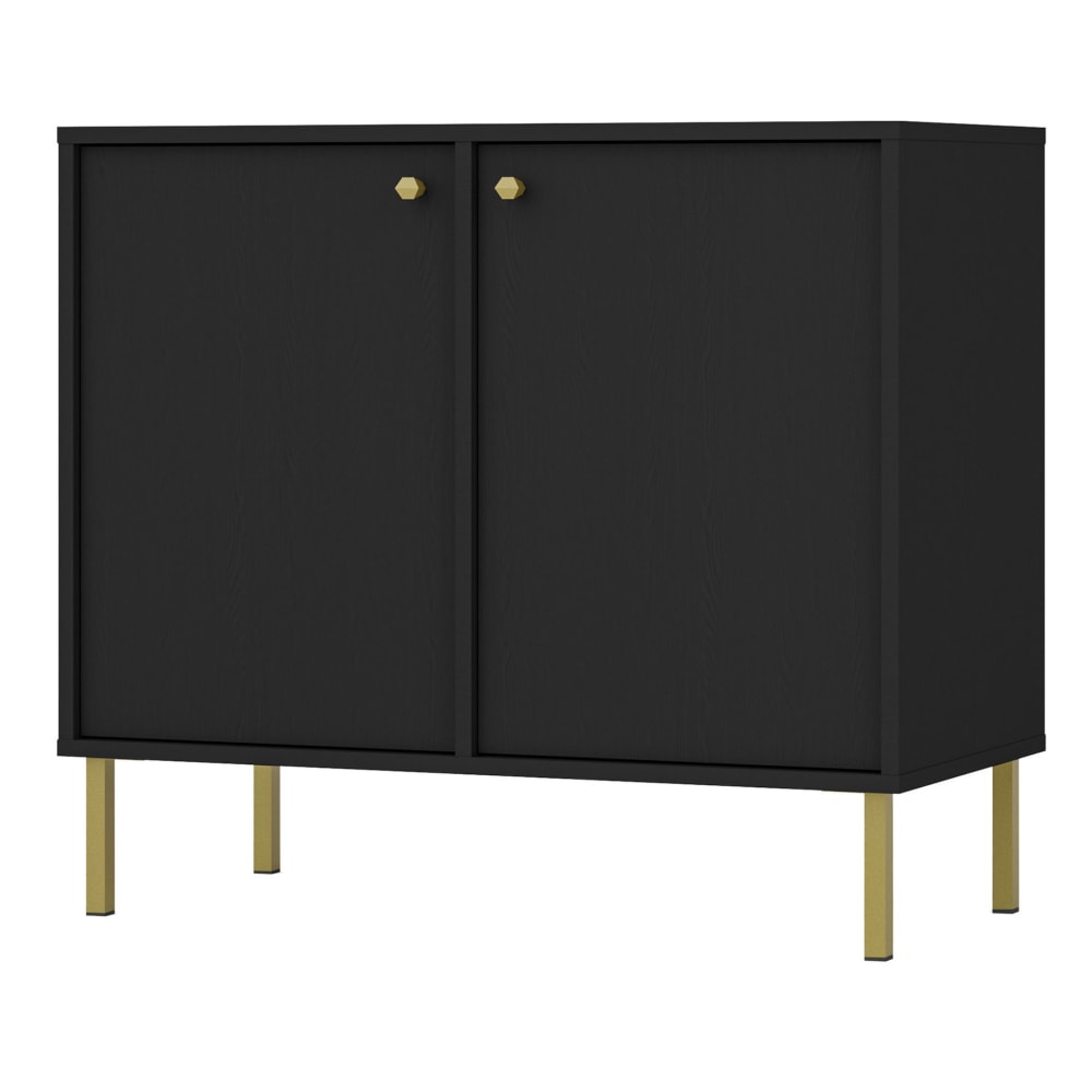 wohnli-moebel-suche-Sideboard-2-tuerig-Schwarz-Graphit-84-cm Wohnli Möbelsuche - Sideboard 2-türig