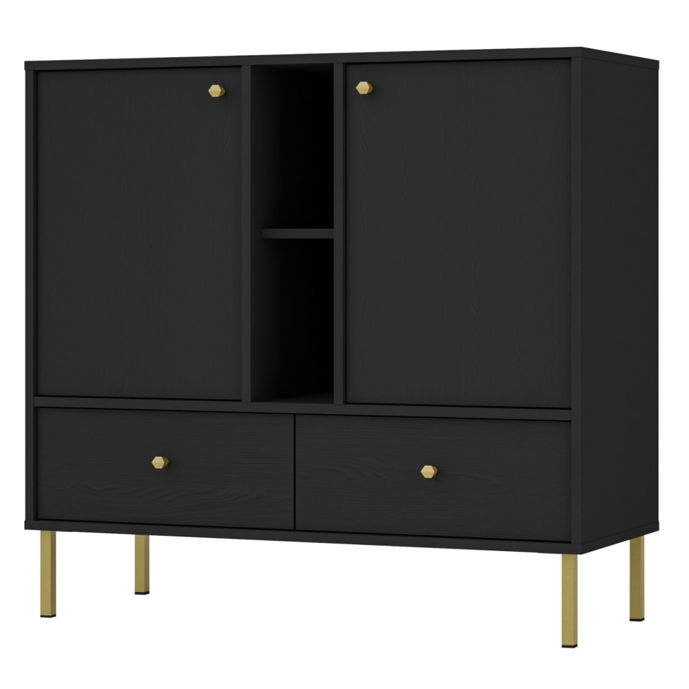 Wohnli Möbelsuche - Sideboard 2-türig mit 2 Schubladen und Regal
