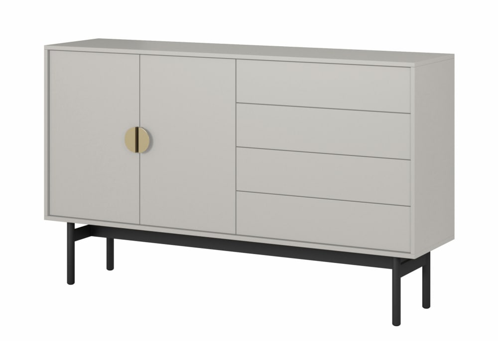 Wohnli Möbelsuche - Sideboard 2-türig mit 4 Schubladen