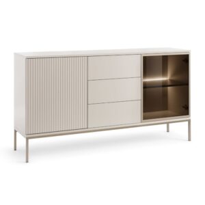 Wohnli Möbelsuche - Sideboard 2-türig mit Schubladen und LED