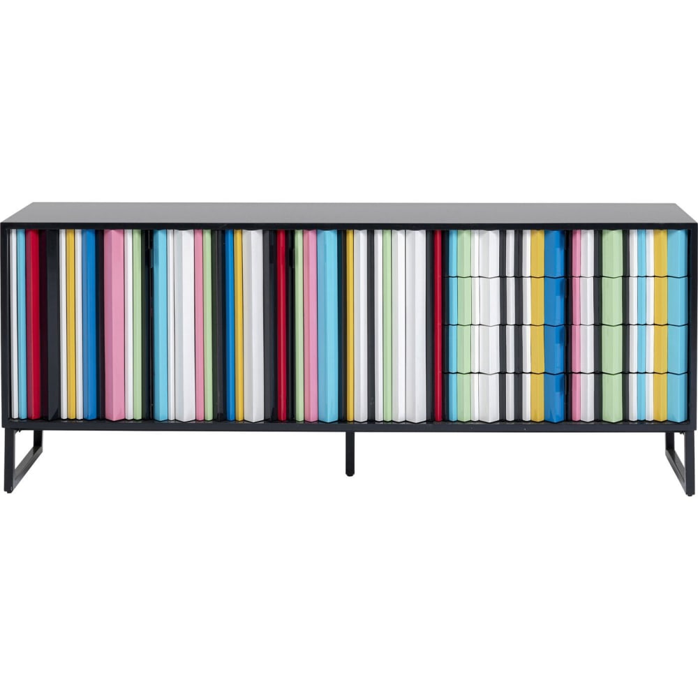 Wohnli Möbelsuche - Sideboard 3 Türen und 4 Schubladen aus Holz