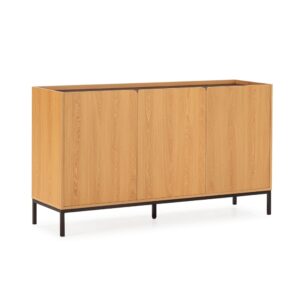 wohnli-moebel-suche-Sideboard-3-tueren-Eichenfarbe Wohnli Möbelsuche - Sideboard 3 türen Eichenfarbe