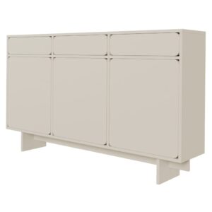 Wohnli Möbelsuche - Sideboard 3-türig mit 3 Schubladen greige
