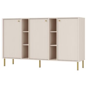 Wohnli Möbelsuche - Sideboard 3-türig mit Regalen