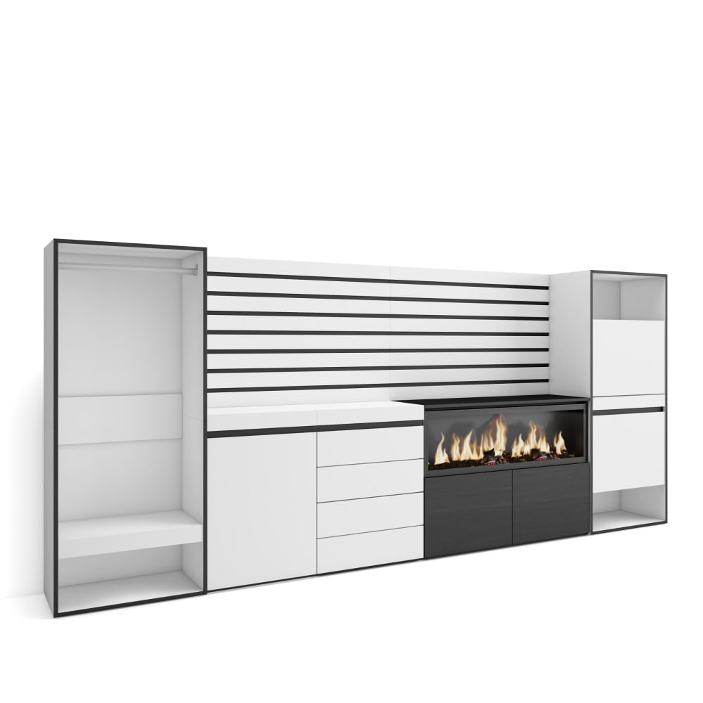 wohnli-moebel-suche-Sideboard-Holzeffekt-Kamin-mit-Feuereffekt-XXL-334x35x145cm-Weiss Wohnli Möbelsuche - Sideboard Holzeffekt Kamin mit Feuereffekt XXL 334x35x145cm Weiß