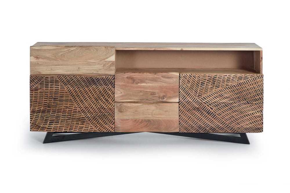 Wohnli Möbelsuche - Sideboard / TV-Schrank aus Akazienholz