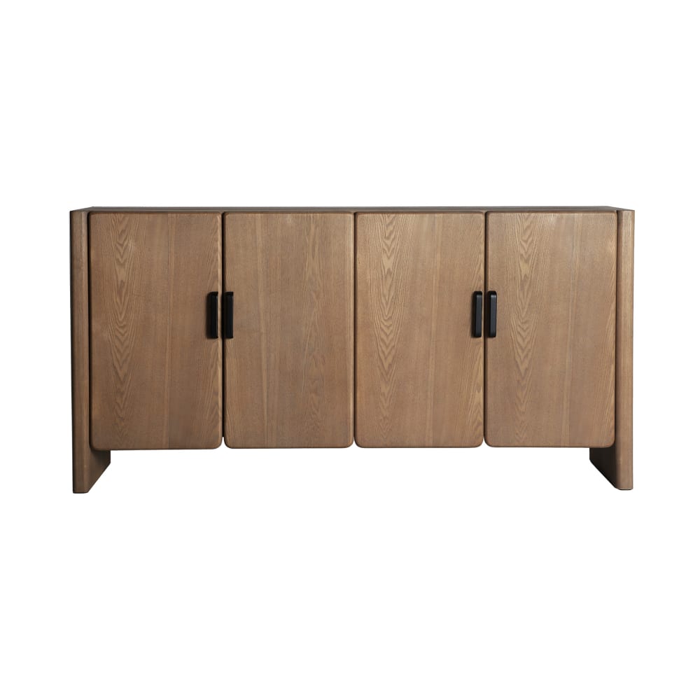 Wohnli Möbelsuche - Sideboard aus Eschenholz in Hellbraun 160x40x80cm