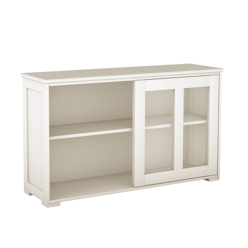 wohnli-moebel-suche-Sideboard-aus-Holz-107x33x63cm-Weiss Wohnli Möbelsuche - Sideboard aus Holz 107x33x63cm