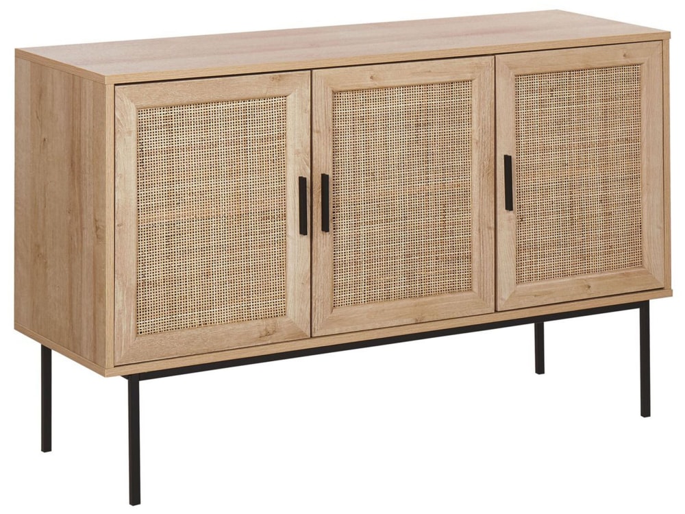 wohnli-moebel-suche-Sideboard-aus-Holz-76cm-heller-Holzfarbton Wohnli Möbelsuche - Sideboard aus Holz 76cm