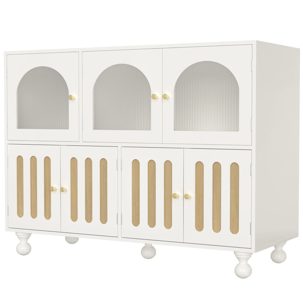 wohnli-moebel-suche-Sideboard-aus-Holz-D120cm×H90cmWeiss Wohnli Möbelsuche - Sideboard aus Holz