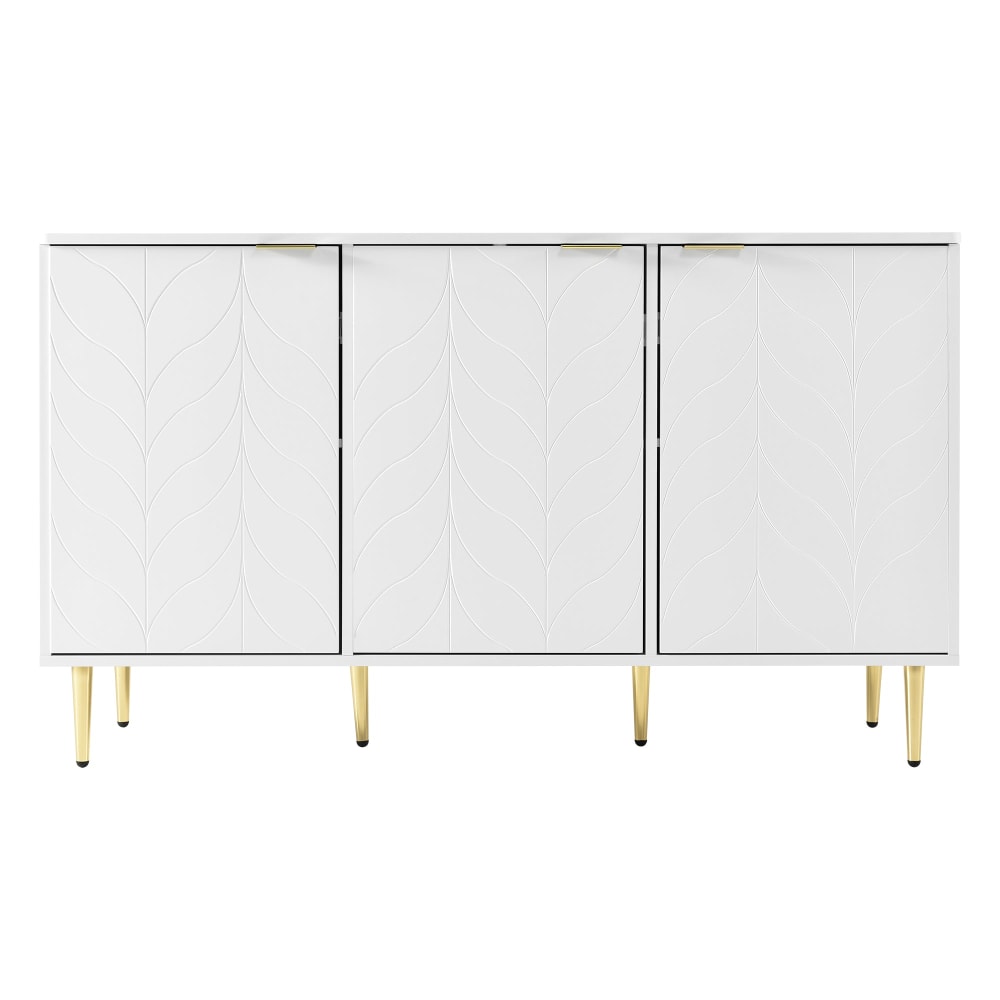 wohnli-moebel-suche-Sideboard-aus-Holz-D127cm×H75cm-Weiss Wohnli Möbelsuche - Sideboard aus Holz