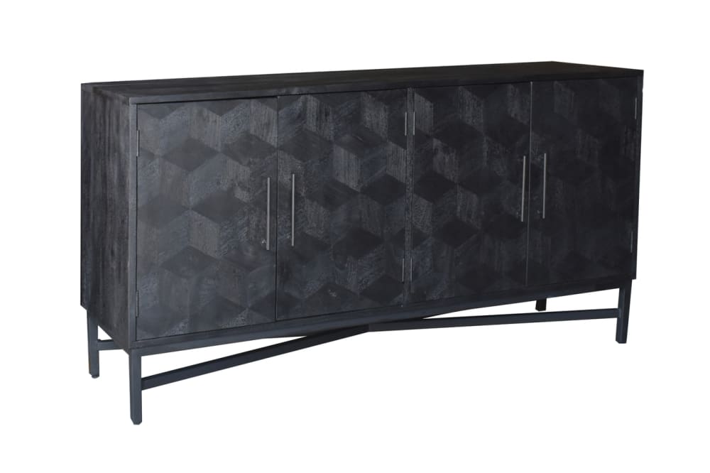 Wohnli Möbelsuche - Sideboard aus Holz und Metall 160cm