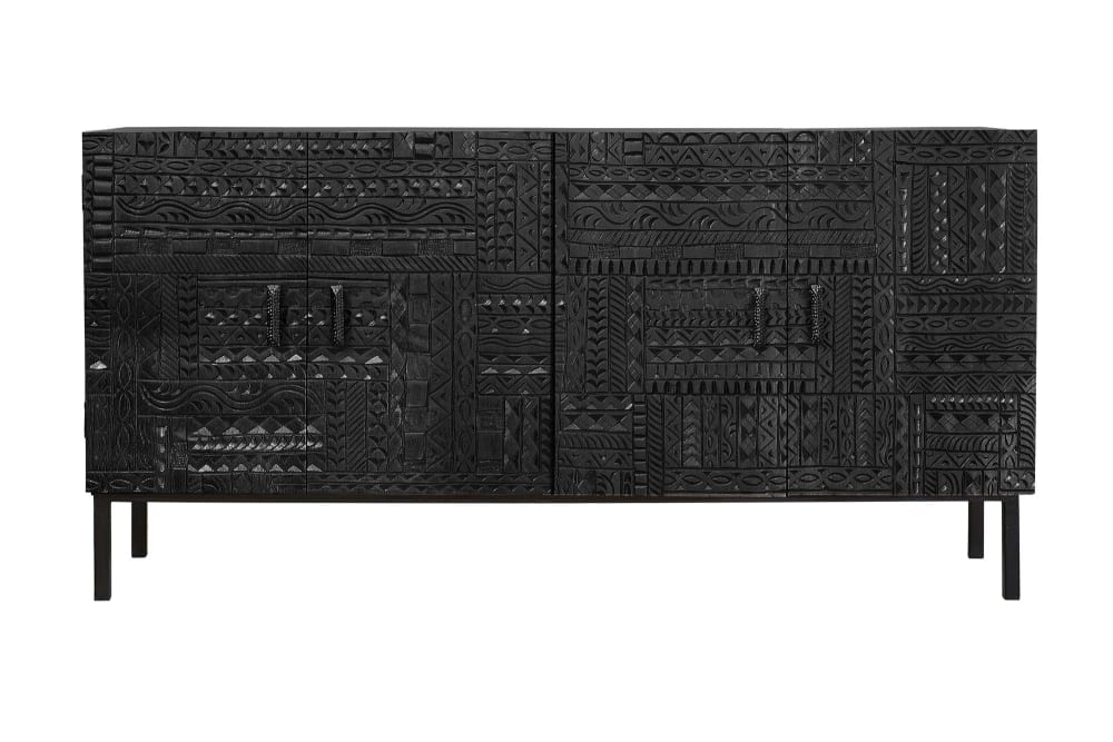 Wohnli Möbelsuche - Sideboard aus Mangoholz und Eisenbeinen