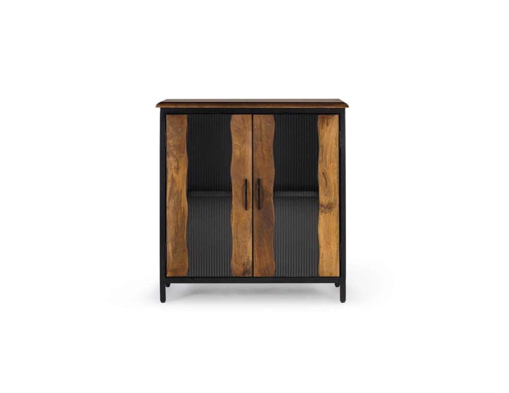 wohnli-moebel-suche-Sideboard-aus-Mangoholz-und-schwarzem-Metall Wohnli Möbelsuche - Sideboard aus Mangoholz und schwarzem Metall